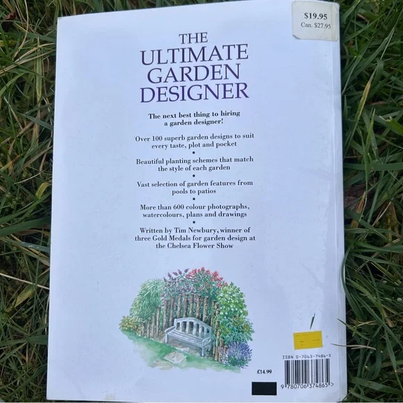 The Ultimate Garden Designer Soft Cover Book With Plans, Pics, Plant Key, Color - Picture 2 of 6